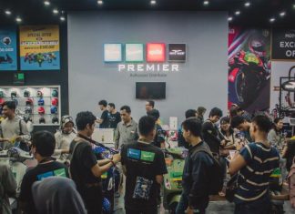 Keseruan Booth Vespa di Jakarta Fair Kemayoran 2018